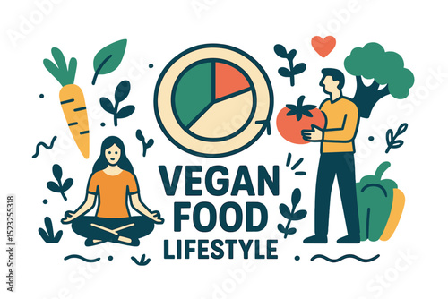 A balanced diet consisting of vegetables is central to the vegan food lifestyle of tiny persons