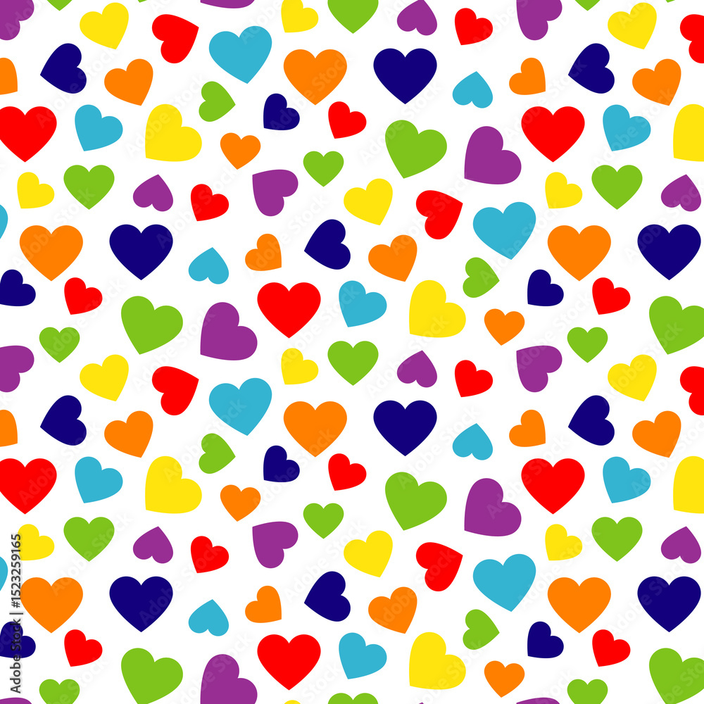 hearts pattern pride rainbow colorful background hearts pattern pride rainbow colorful background
