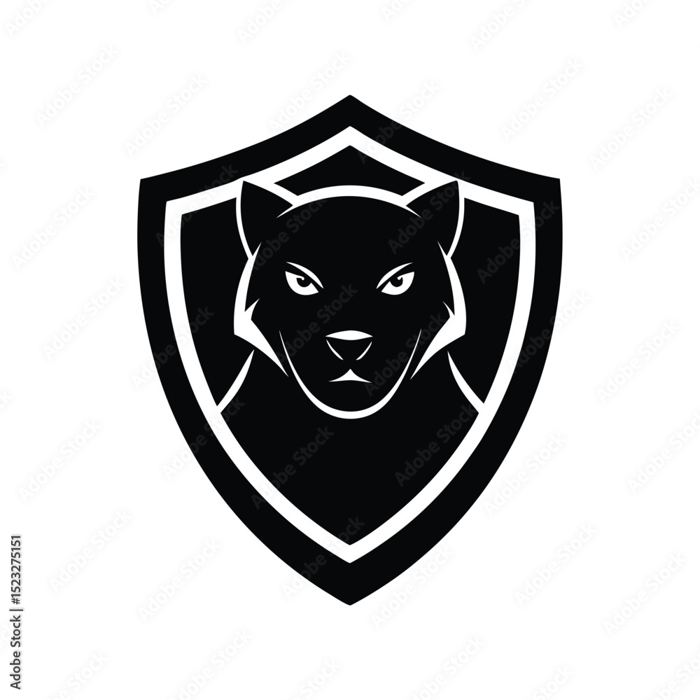 Panther head mascot design suitable for strong agile and fearless themes vector illustration.