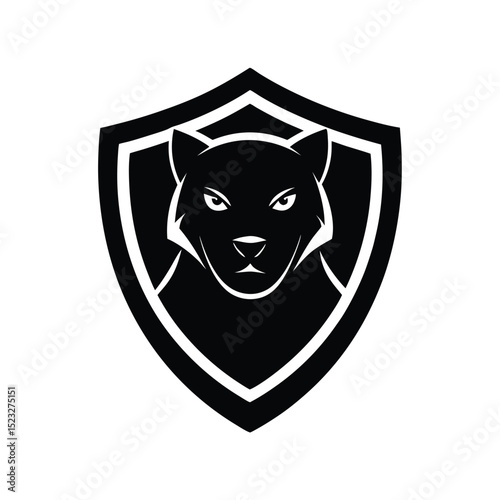 Panther head mascot design suitable for strong agile and fearless themes vector illustration.