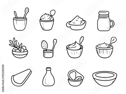 Creme Fraiche Minimalist Line Art Design