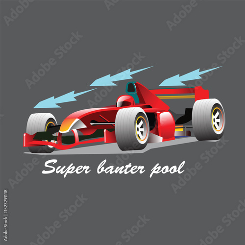 sports car silhouette isolated