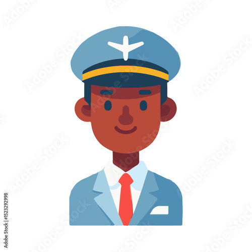 
illustration design of a flight attendant