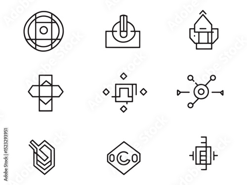 Foundry Vector Drawing