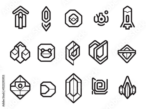 Foundry Line Art Icon