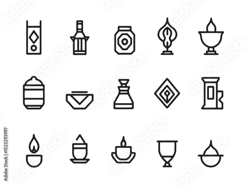 Foundry Industrial Line Art
