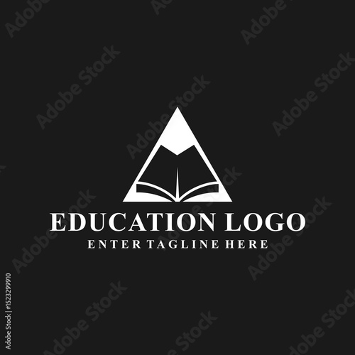 education design logo,icon,symbol,generic book logo,illustration,university,school,success,tech,study,student,linear,template,outline,company,marketing,brand,internet