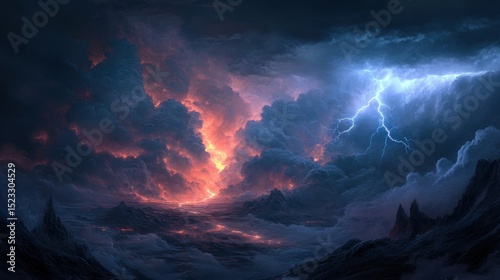 Epic storm clouds