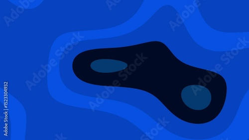 Blue abstract background with wavy lines suitable for modern designs, presentations, websites, and digital art projects. Vibrant and dynamic visuals.