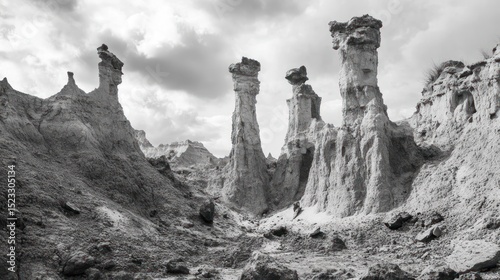 Eroded Earth Formations