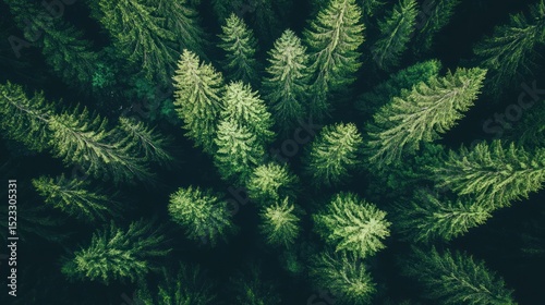 Evergreen Forest Canopy