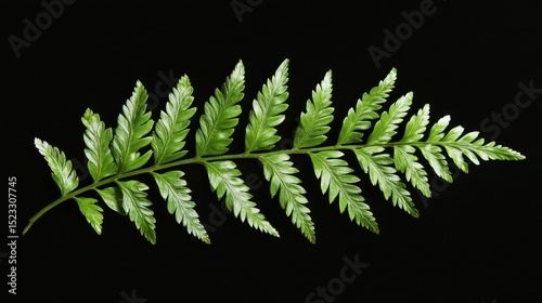 Fern frond close-up