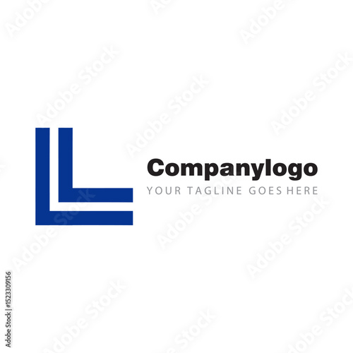 l letter logo design