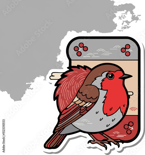 Puffy Robin