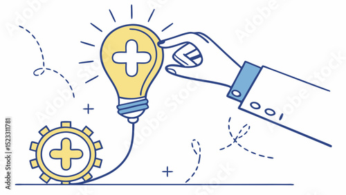 Conceptual Illustration of Idea Generation and Healthcare Innovation