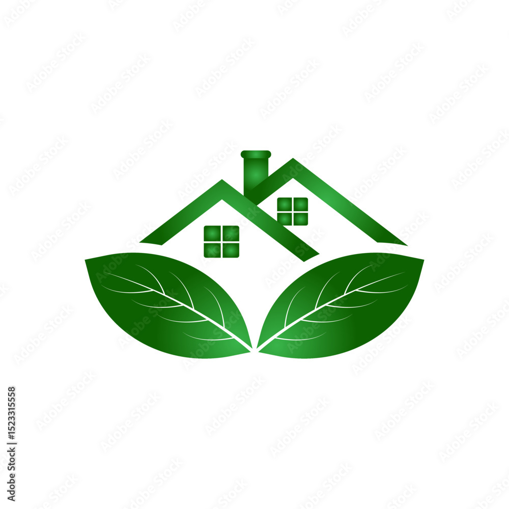 Eco friendly home logo vector icon illustration design Eco friendly home logo vector icon illustration design