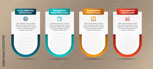 collection of abstract frame photo collage banner. web element. colorful gradient colors element. rectangle shape design isolated on white background layout. infographic design template.