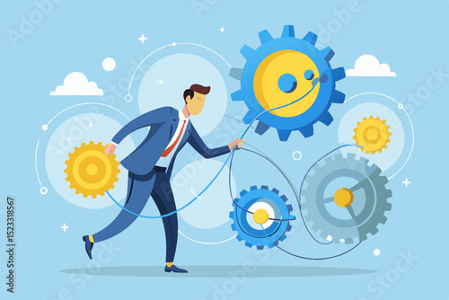 set of business icons