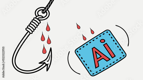 AI Trap A Cautionary Fishing Hook