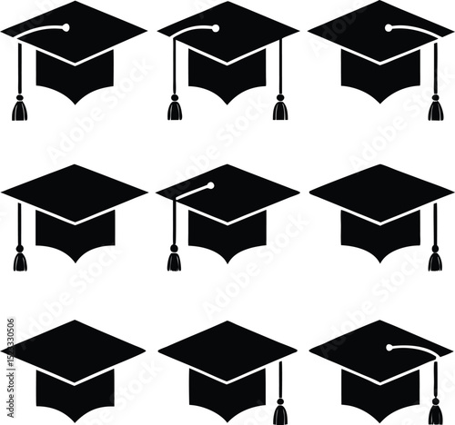 graduation cap and diploma