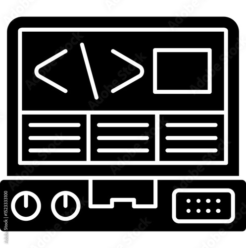 Front End Vector Icon