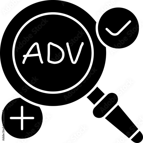 Advanced Search Vector Icon