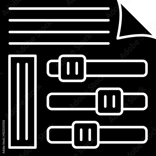 Preset Vector Icon