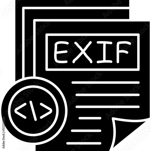 Exif Vector Icon