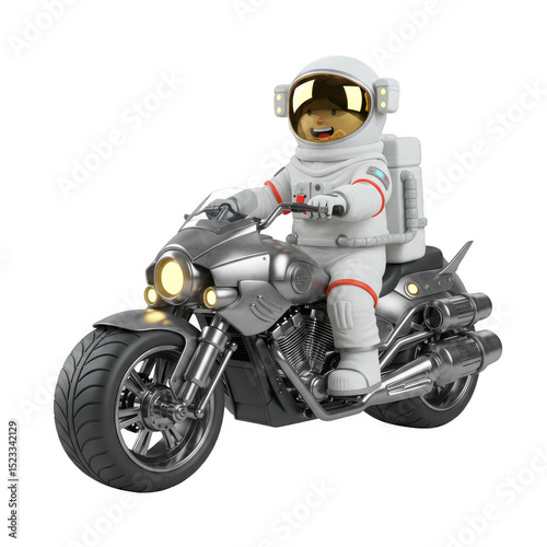 3d Illustration of Cat Astr...