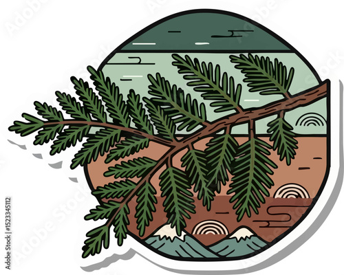 Cedar Tree Branch
