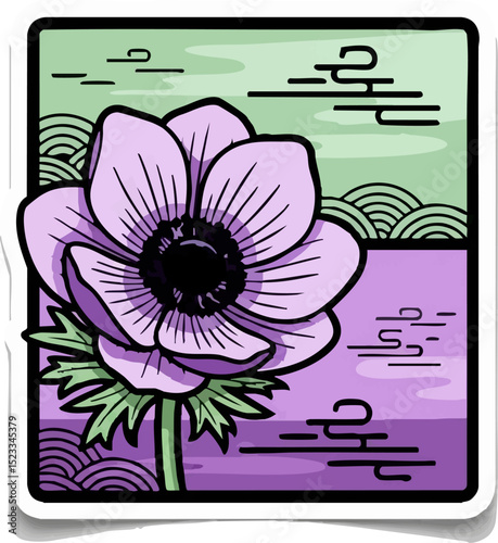Purple Anemone