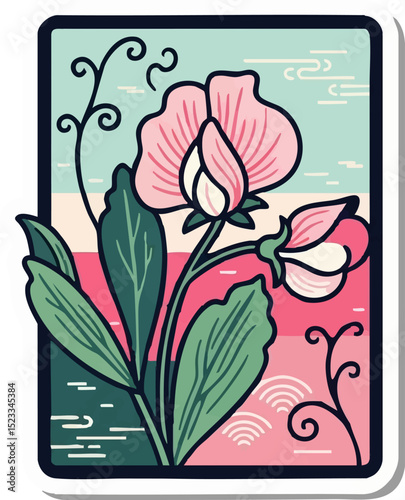 Pink Sweet Pea