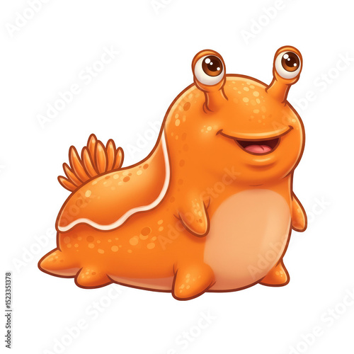 Cartoon Illustration of Ora...