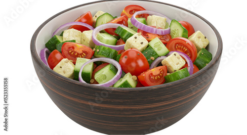 Cutout Salad With Tomato Cu...