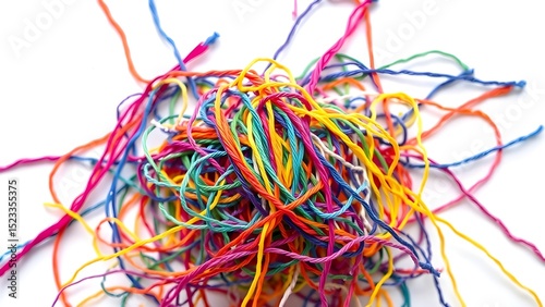 tangled thread color, line, pattern, rubber, art, color, circle, elastic, illustration, vector, band, light, yellow, design, bands, green, colorful, wallpaper, backdrop, red, heap, curve, concept, col
