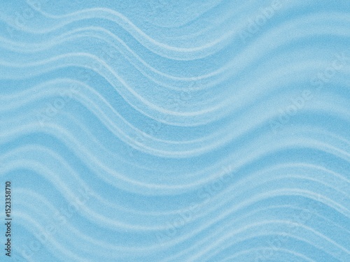 Abstract Light Blue Wave Pattern Seamless Texture for Design Projects