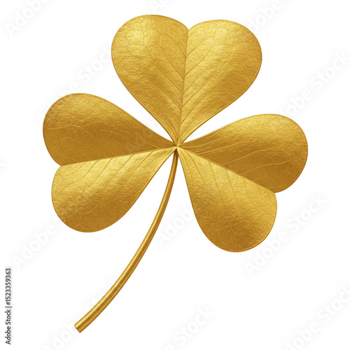 Golden Shamrock Leaf Clover...