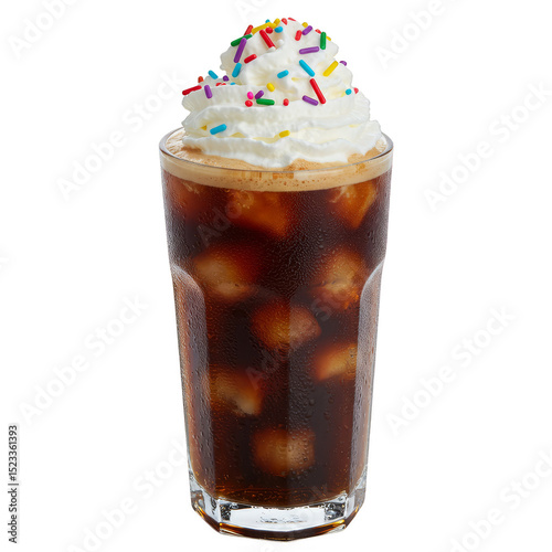 Iced Coffee Transparent Bac...
