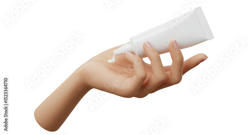 Illustration Hand Holding W...