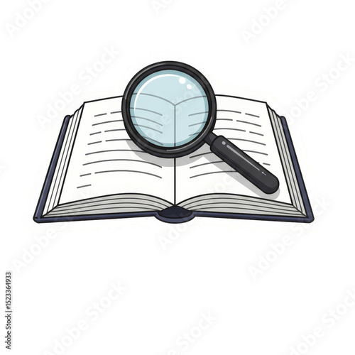 Illustration Magnifying Gla...