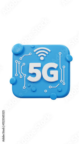 Illustration of 5G Technolo...