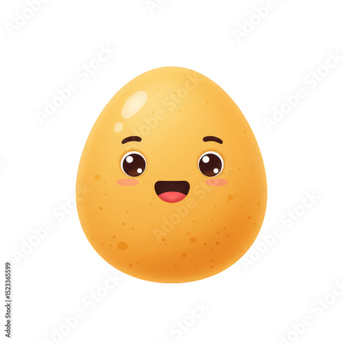 Illustration Of A Cheerful ...