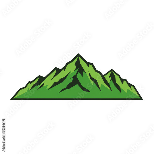 Illustration of a Green Mou...
