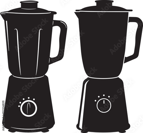 Blender kitchen appliance cooking tool vector illustration