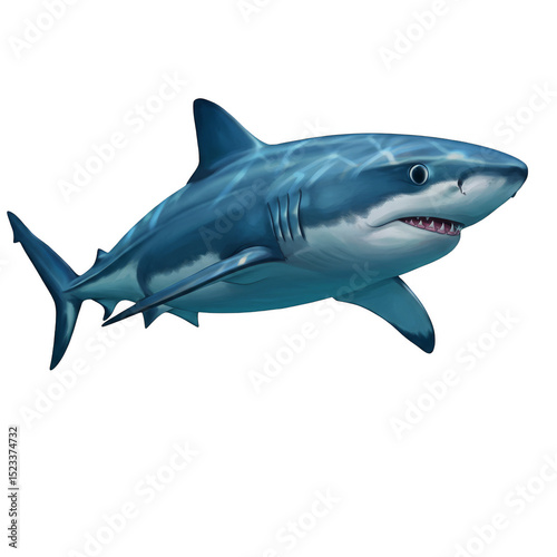 Illustration of Great White...