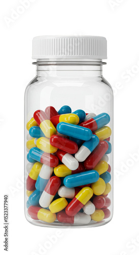 Illustration of Pills Capsu...