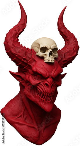 Illustration of Red Demon w...