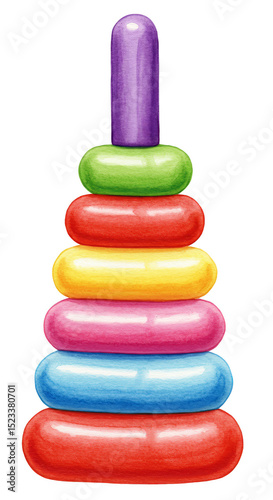 Illustration of Stacking Ri...