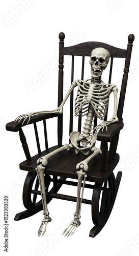 Illustration Skeleton Resti...