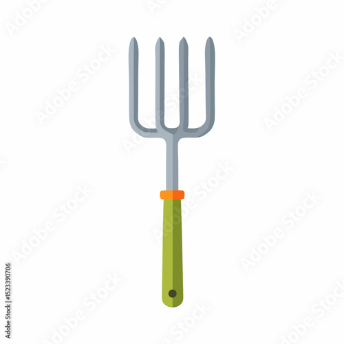 Garden fork ilustration 